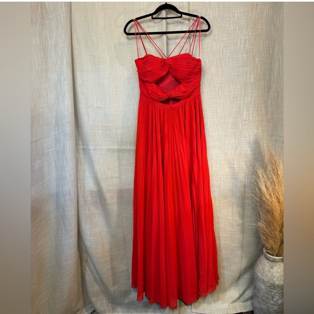 AMUR Red Maxi Dress - Picture 4 of 5